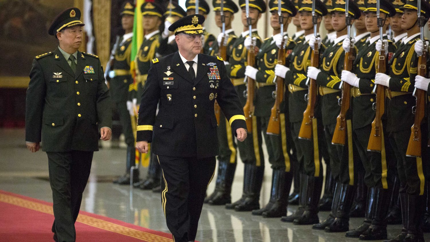 Mark Milley and Li Zuocheng