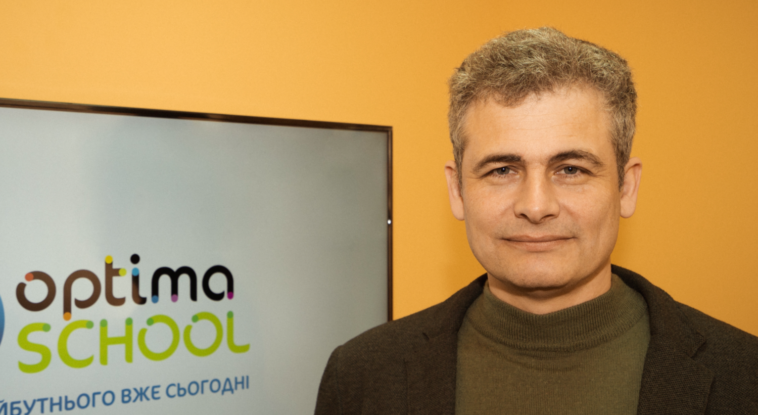 Vertreter des Start-up Optima Yuriy Balkin wurde von den Kultusministern nie nach einer vollständigen Präsentation gefragt.