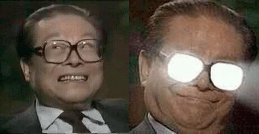 Pop-Kultur: In Chinas Internetsphäre wurde Jiang Zemin in tausenden GIFs und Memes verewigt.