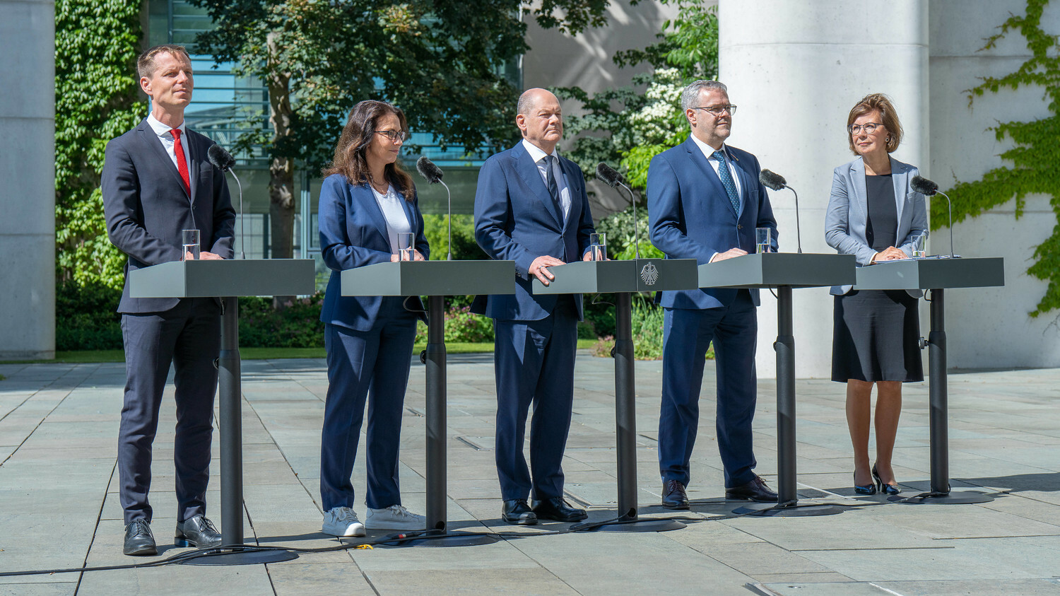 Allianz Treffen Kanzleramt