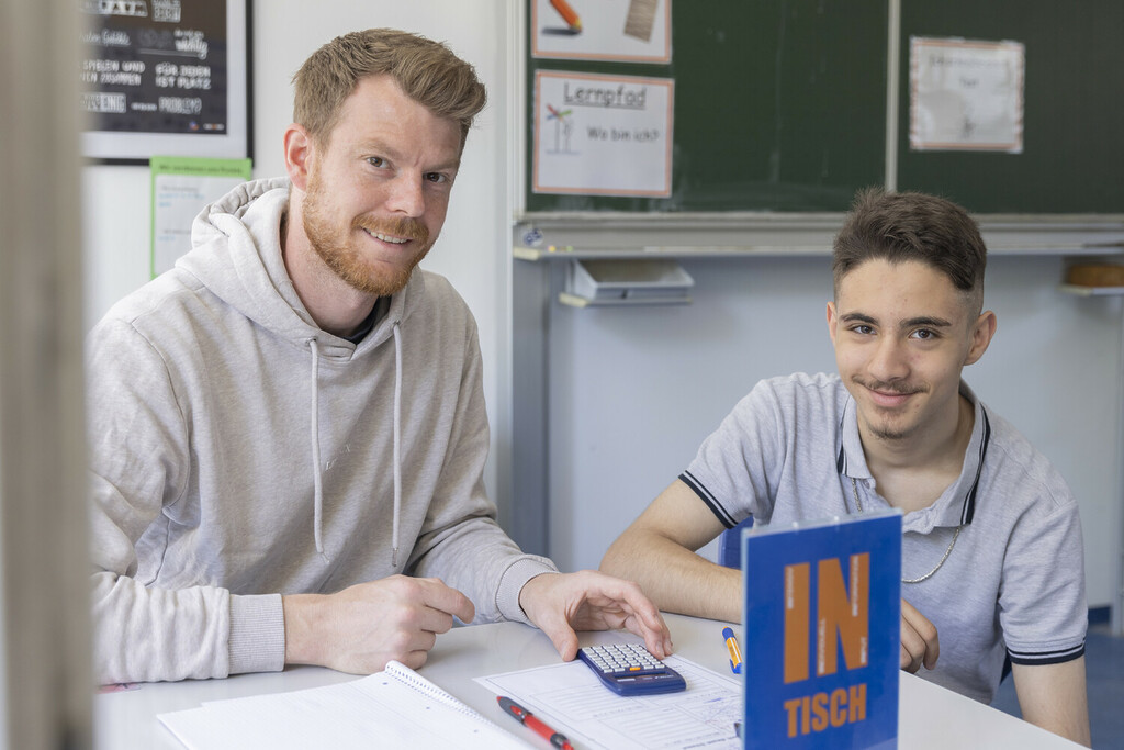 Raum der Mathematik in der Mittelschule Eichendorffschule